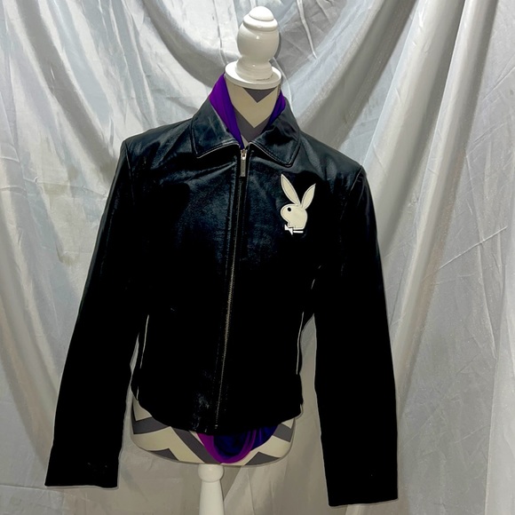 PLAYBOY Jackets & Blazers - Playboy Vintage Genuine Leather Jacket